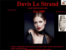 Tablet Screenshot of davislestrand.com